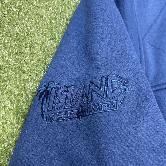 Under Armour Storm Jacket Mens Size XL Full Zip Fleece Teal Blue Pockets Soft - Picture 4 of 8